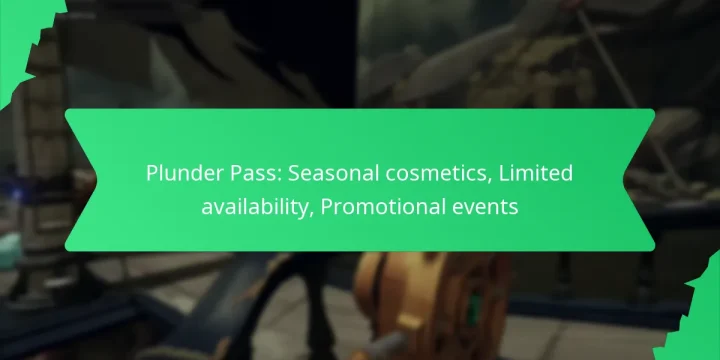 Plunder Pass: Seasonal cosmetics, Limited availability, Promotional events