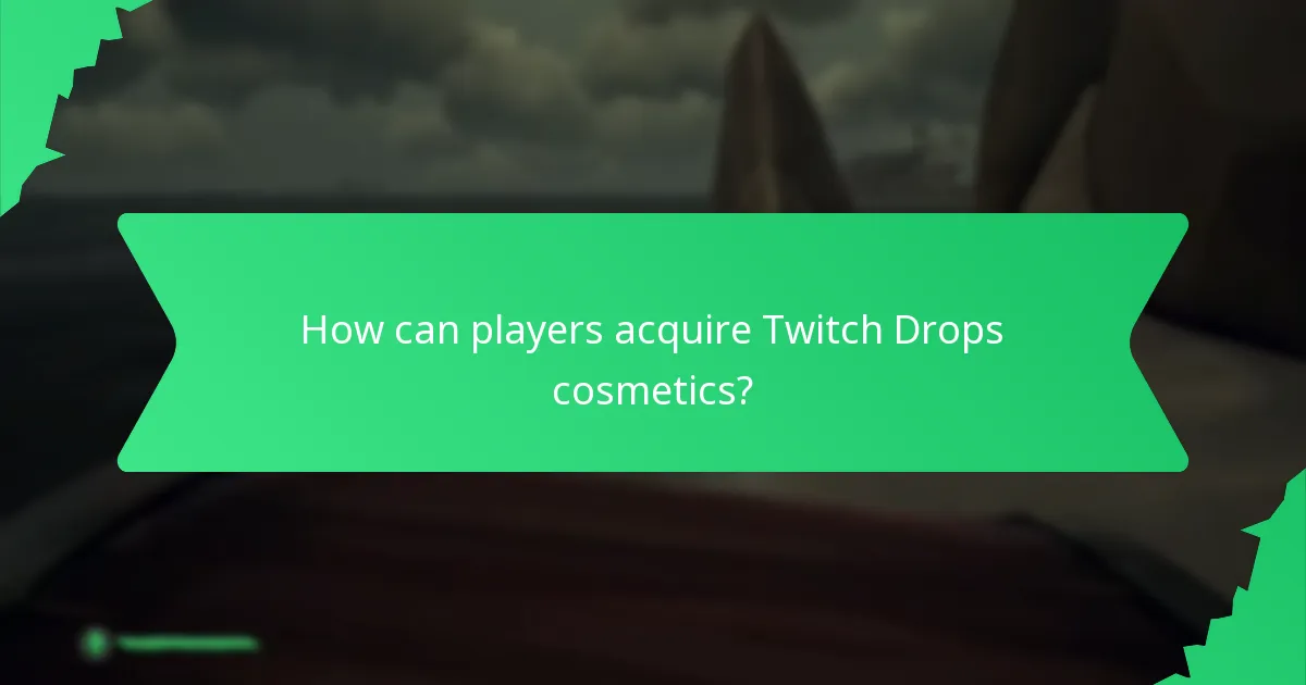What are the different cosmetic variations available through Twitch Drops?
