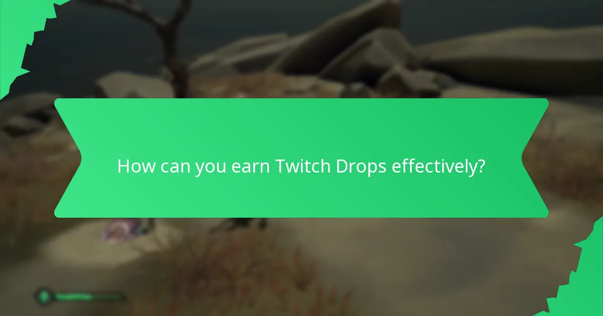 What types of rewards can you earn from Twitch Drops?