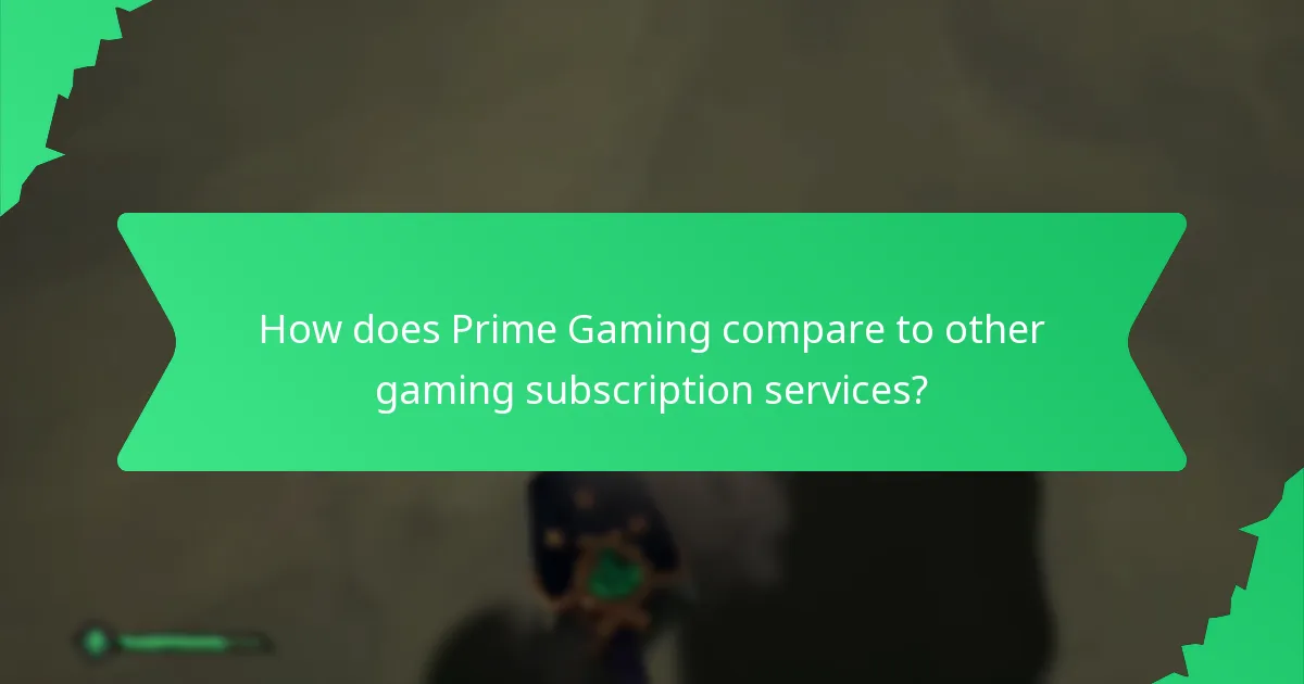 What redeemable items are available through Prime Gaming?