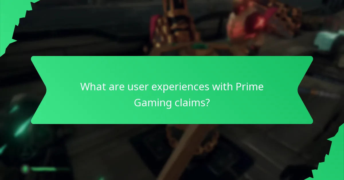 What common questions do users have about Prime Gaming?
