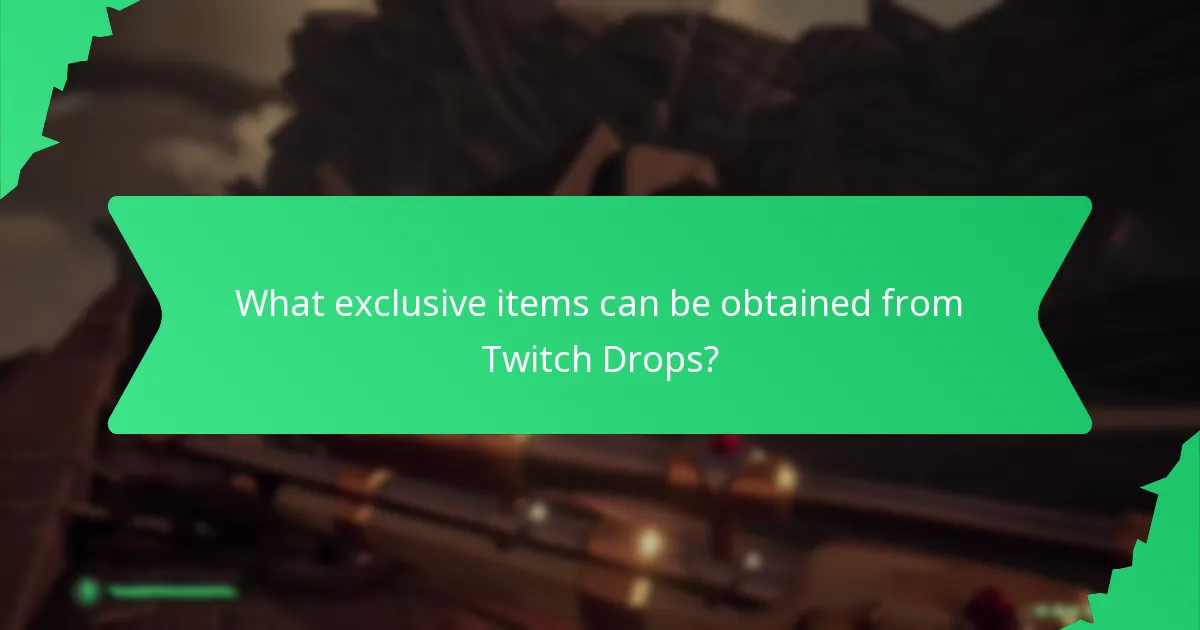 How can users acquire Twitch Drops items?